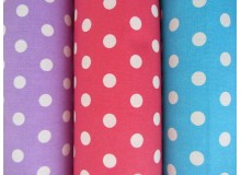 Textil Wachstuch - beschichtete Baumwolle gepunktet